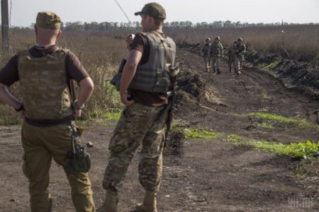 Фоторепортаж: Как происходило разведение войск на участке Богдановка-Петровское 