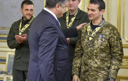 Ветераны АТО после участия в марафоне морской пехоты в США встретились с Порошенко 
