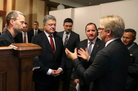 Порошенко договорился с Швецией о реализации реформ в Украине
