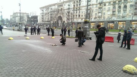 В Киеве  прогремел взрыв у стен КГГА