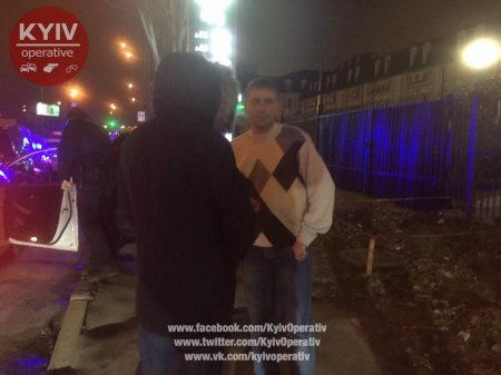 Пьяные сотрудники СБУ устроили погоню с полицией в Киеве 