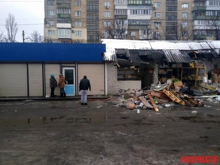 Снос МАФов в Киеве продолжается