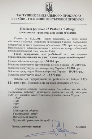 Матиос: наш флешмоб деньгами, а не мышцами 