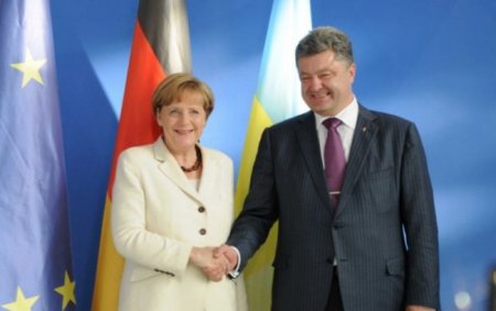 Порошенко собирается в Берлин "в гости" к  Меркель