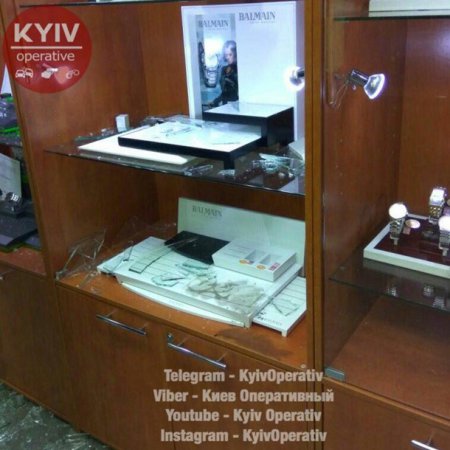 В Киеве обворовали магазин на миллионы гривен