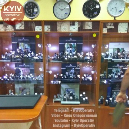 В Киеве обворовали магазин на миллионы гривен