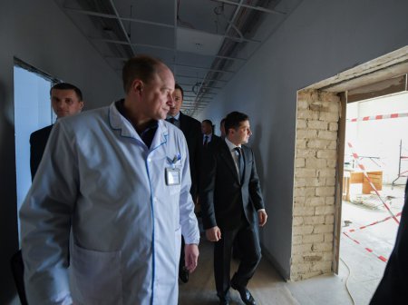 Ремонт Бориспольской больницы обещают закончить до 1 июля