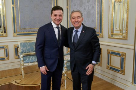 Президент Украины встретился с министром иностранных дел Канады