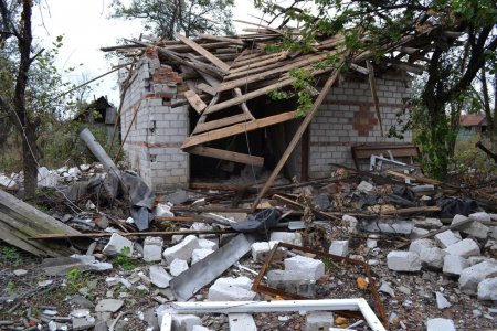  Фоторепортаж. Украинские военные показали последствия обстрелов боевиками Авдеевки