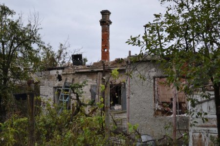  Фоторепортаж. Украинские военные показали последствия обстрелов боевиками Авдеевки