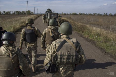 Фоторепортаж: Как происходило разведение войск на участке Богдановка-Петровское 