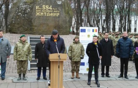 В Житомире пограничники получили технику от ЕС 