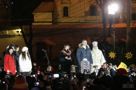 Фотоотчет: Открытие главной новогодней елки Украины 