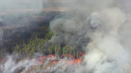 Чернобыльский пожар вновь потушили, - Кличко